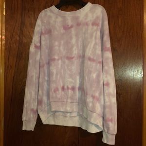Tie-dye crewneck